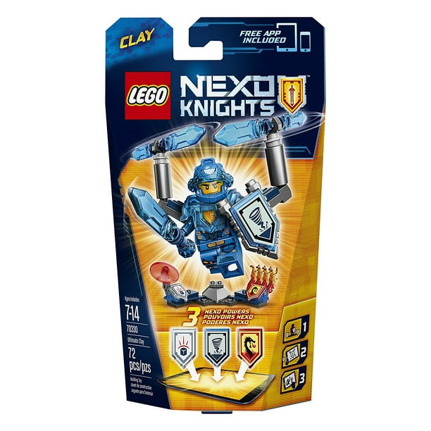 LEGO NEXO KNIGHTS CLAY KEYLIGHT-CHAIN LED TORCH BRAND NEW 3/" LEDLITE